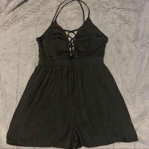 Charlotte Russe Black Romper